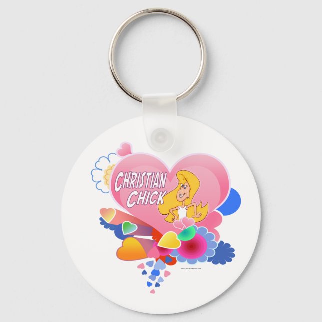 Christian Chick Key Ring (Front)