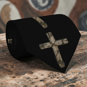 Christian Christianity Cross Custom Necktie