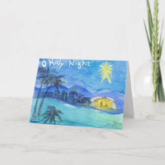 Christian Christmas Bethlehem Greeting card