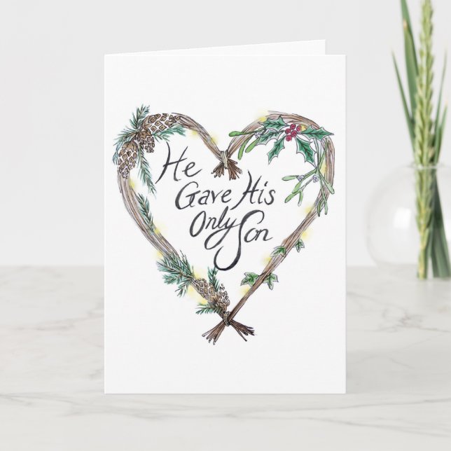 Christian Christmas card (Front)