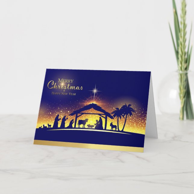 Christian Christmas card (Front)