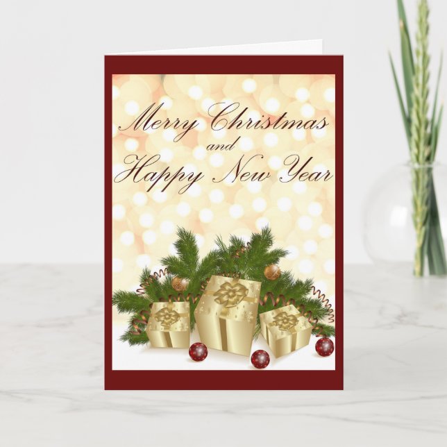 Christian Christmas card (Front)