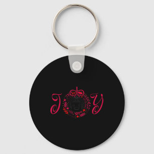 Christian Christmas Joy Jesus Nativity Scene Faith Key Ring