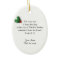 Christian Christmas Joy Love and Peace Ornament