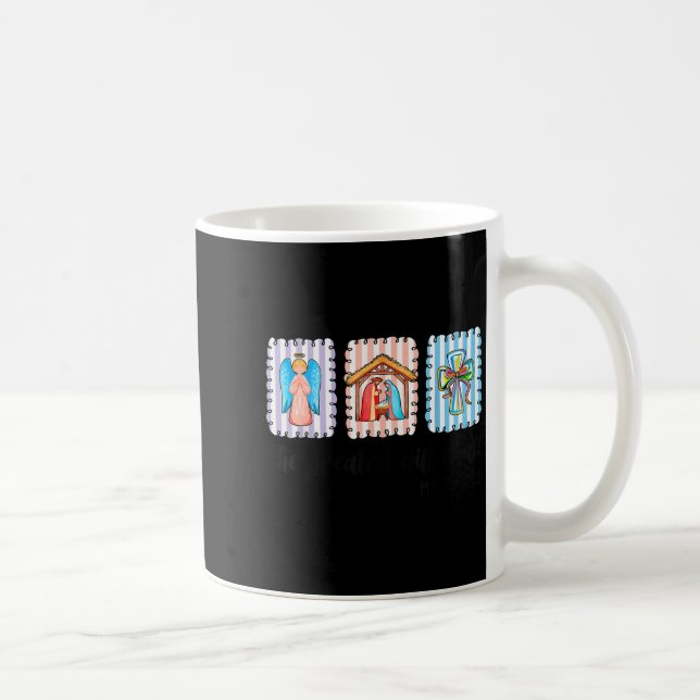 Christian Christmas Nativity Scene Jesus Faith Bel Coffee Mug (Right)