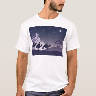Christian Christmas Nativity Scene T-Shirt