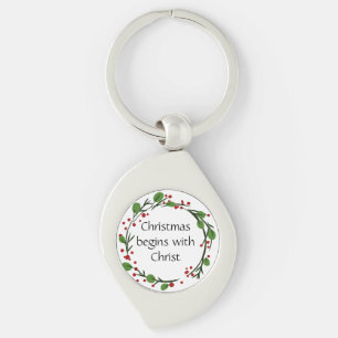 Christian Christmas Scripture Sticker Scripture Key Ring