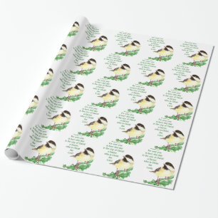 Christian Christmas Scripture Sticker Scripture Wrapping Paper