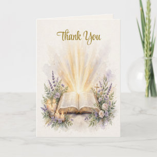 Christian Church Thank You Card