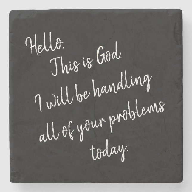 Christian Coaster Uplifting Energy Powerful Gift  (Front)