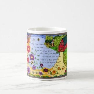 Christian Coffee Mug 1Corinthians 2:9  Farmhouse