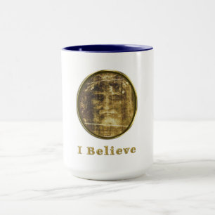 Christian coffee mug Shroud of turin