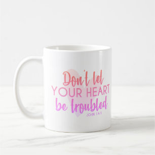 Christian Colourful Modern Inspirational Verse  Coffee Mug