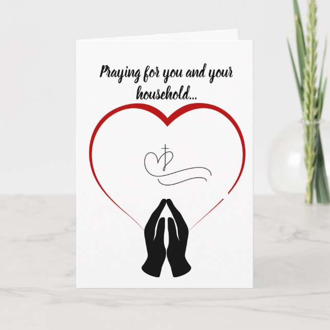 Christian Condolence Card (Front)