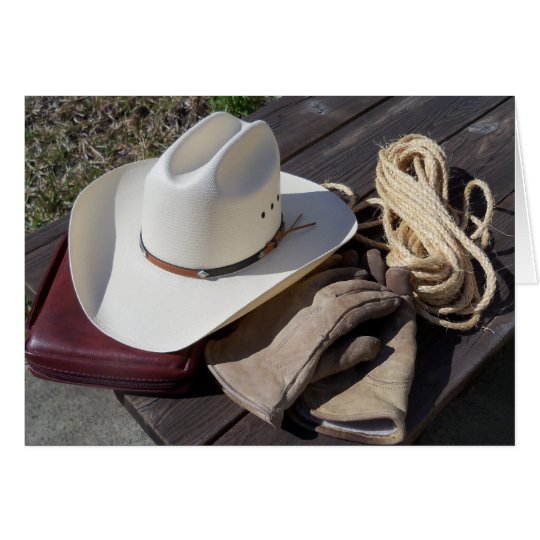 Christian Cowboy Western Southwest Note Card