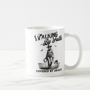 Christian Cowgirl Bible Verse Western Jesus Faith  Coffee Mug
