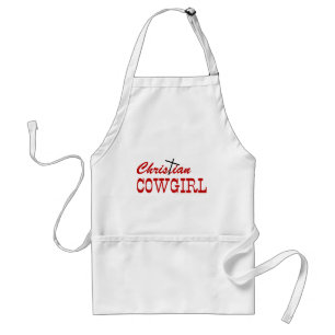 Christian Cowgirl Standard Apron