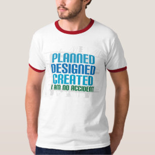 Christian creation shirt: Planned Designed Created T-Shirt