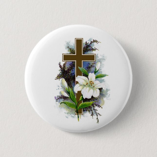 Christian Cross 2 Pin (Front)