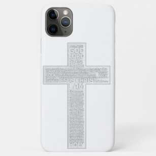 Christian Cross Biblical Names of Jesus Christ Case-Mate iPhone Case