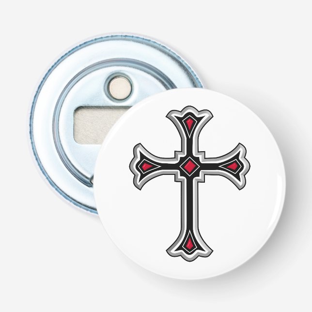 Christian cross bottle opener (Front)