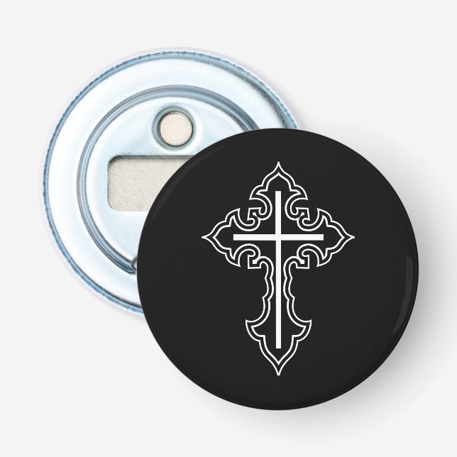 Christian cross bottle opener (Front)
