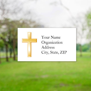 Christian Cross Business Cards