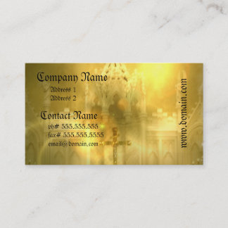 Christian Cross Business Cards
