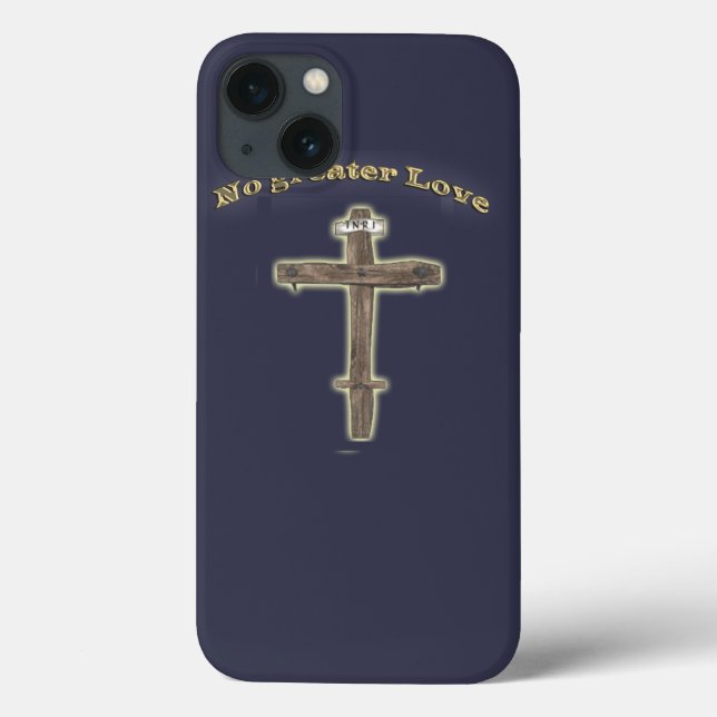 Christian cross Case-Mate iPhone case (Back)
