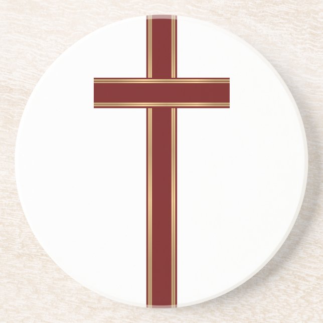 Christian cross coaster (Front)