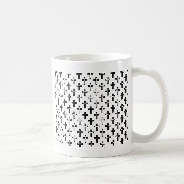 Christian Cross Coffee Mug (Right)