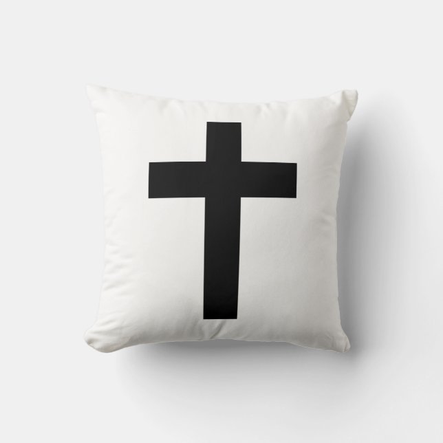 Christian Cross Cushion (Front)