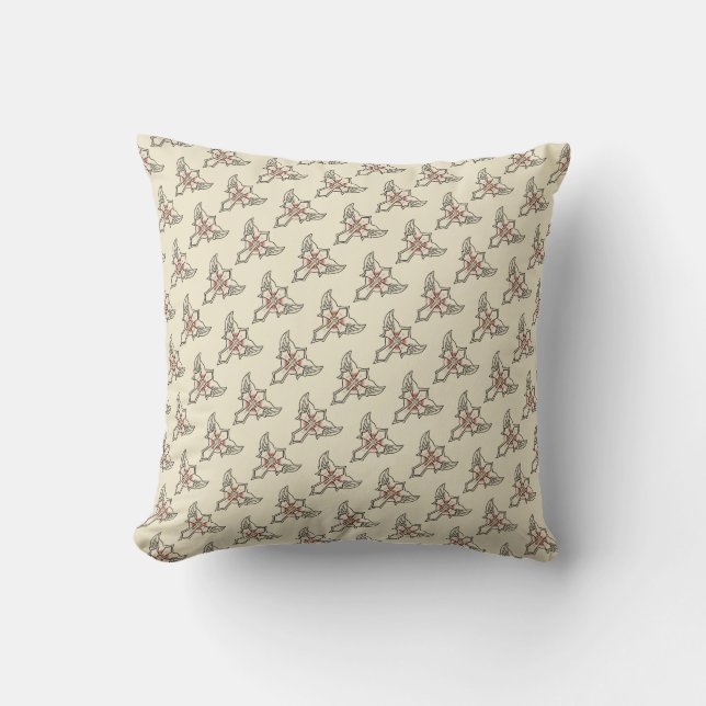 Christian cross cushion (Front)