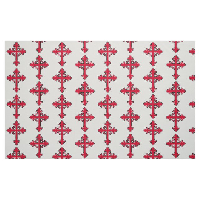 Christian cross fabric (Fat Quarter)