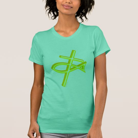 Christian Cross & Fish T-Shirt
