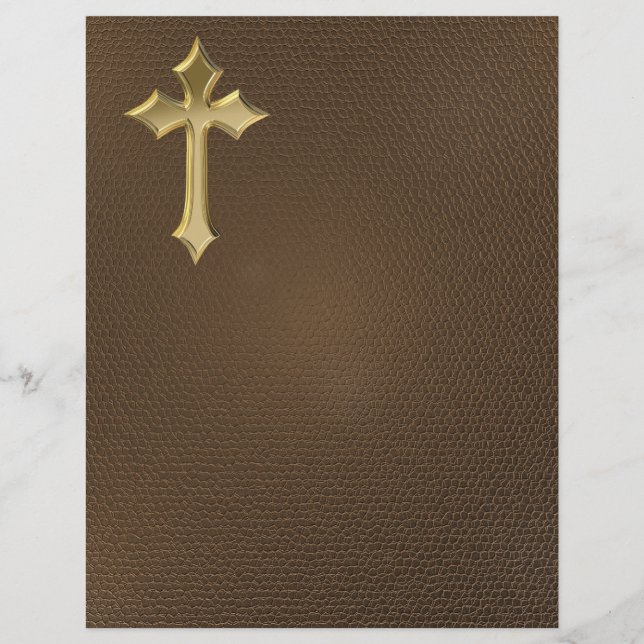 Christian cross flyer (Front)