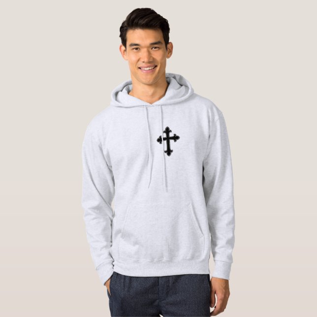Christian cross hoodie (Front Full)