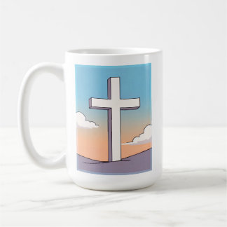 Christian Cross Inspirational Coffee Mug