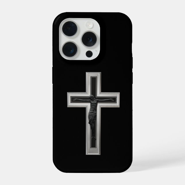 Christian cross iPhone case (Back)