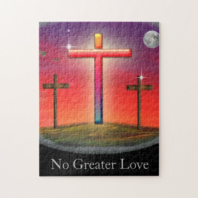 Christian Cross  Jigsaw Puzzle (Vertical)