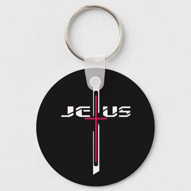 Christian cross key ring (Front)