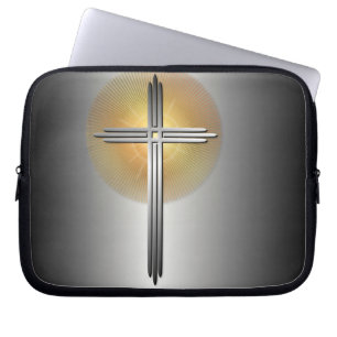 Christian Cross Laptop Sleeve