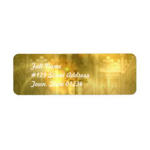 Christian Cross Mailing Labels