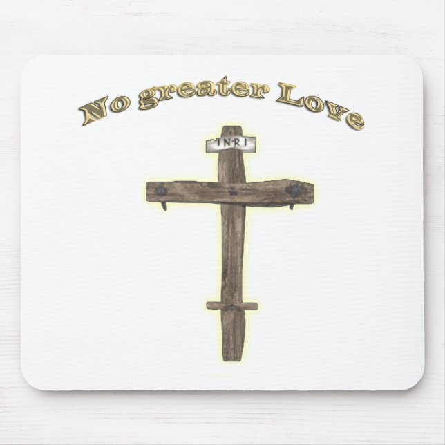 Christian cross mouse mat (Front)