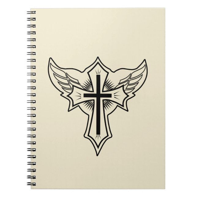 Christian cross notebook (Front)