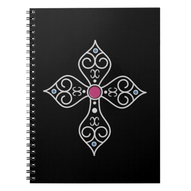 Christian cross notebook (Front)