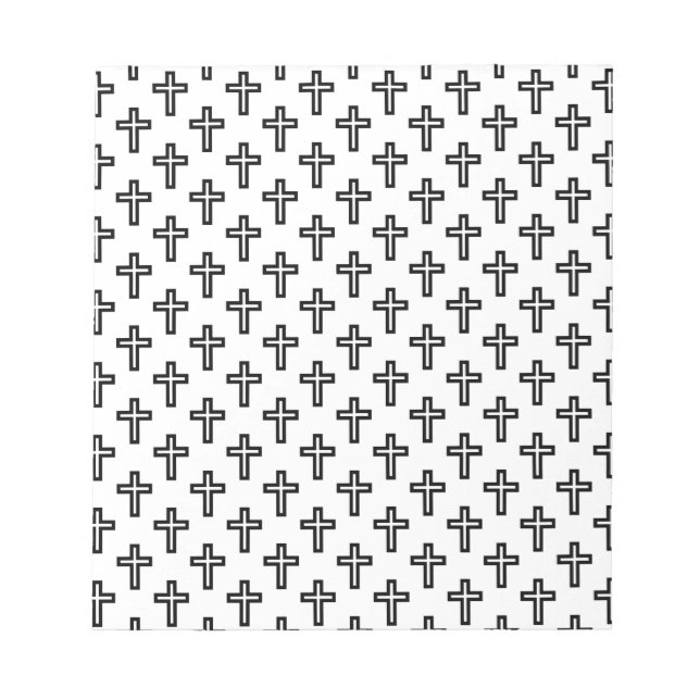 Christian Cross Notepad (Front)