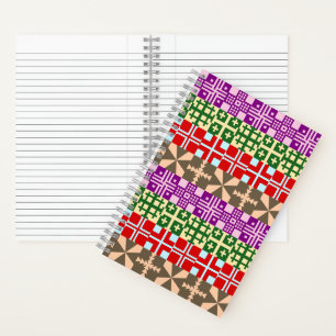 Christian Cross Pattern 1 Notebook