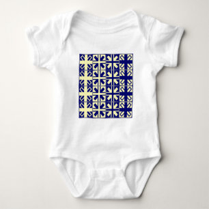 Christian Cross Pattern 2 Baby Bodysuit
