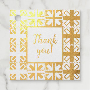 Christian Cross Pattern 2 Favour Tags